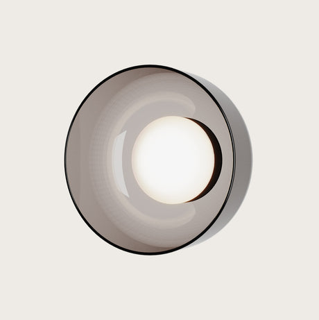 Aplique de pared Aromas Ipon LED 10W vidrio transparente A1316