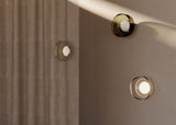Aplique de pared Aromas Ipon LED 10W vidrio transparente A1316