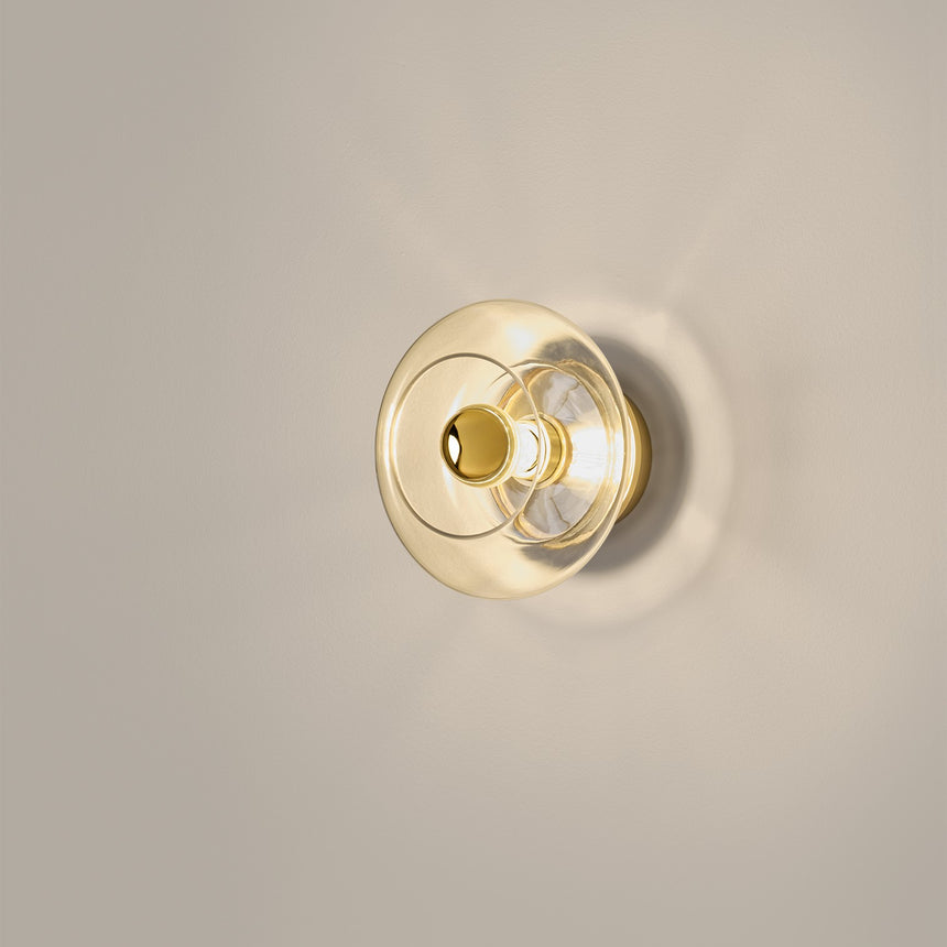 Aplique de pared Aromas Vitree E27 cristal A1346