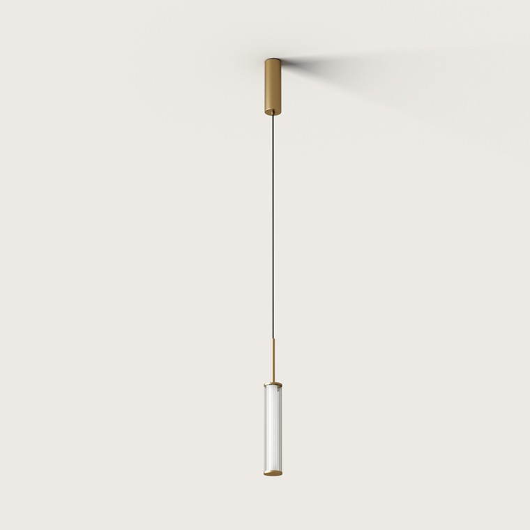 Lámpara colgante Aromas Ison LED 8W acero C1298