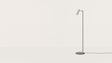 Lámpara de pie Aromas Maru LED 3W acero 140 cm P1194