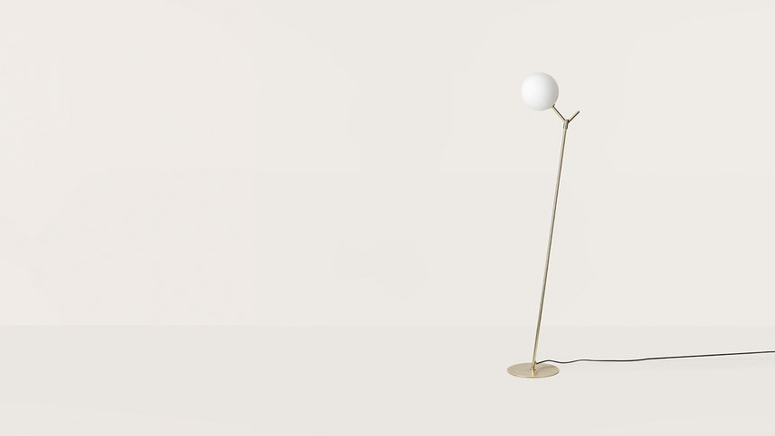 Lámpara de pie Aromas Atom vidrio soplado 155 cm P1214
