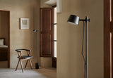Lámpara de pie Aromas Nera LED 8W madera 140 cm P1229