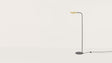 Lámpara de pie Aromas Ficus acero 151 cm P1243