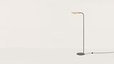 Lámpara de pie Aromas Ficus acero 151 cm P1243