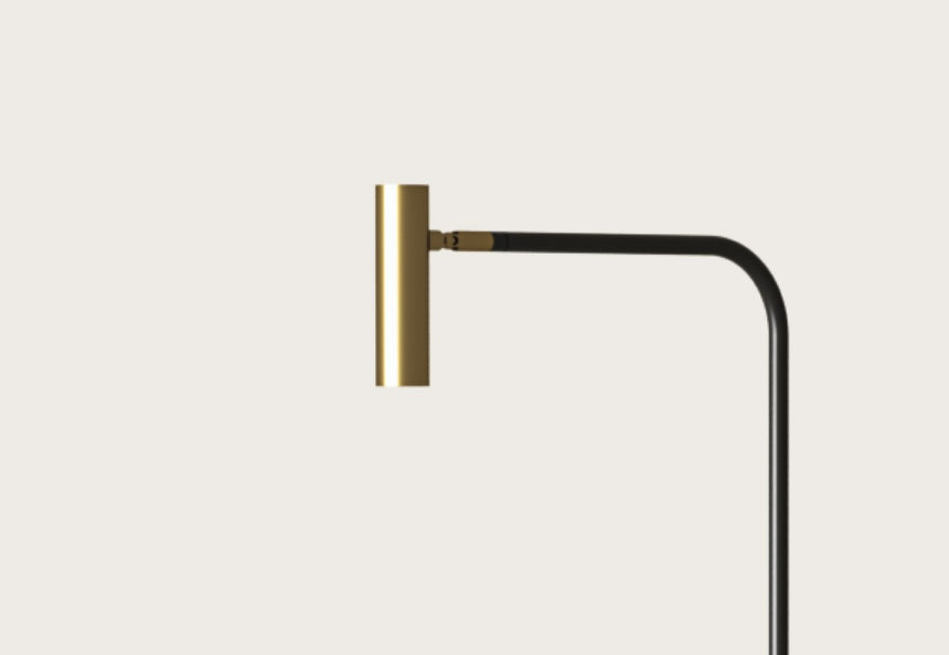 Lámpara de pie Aromas Maho LED 5W acero 144 cm P1254