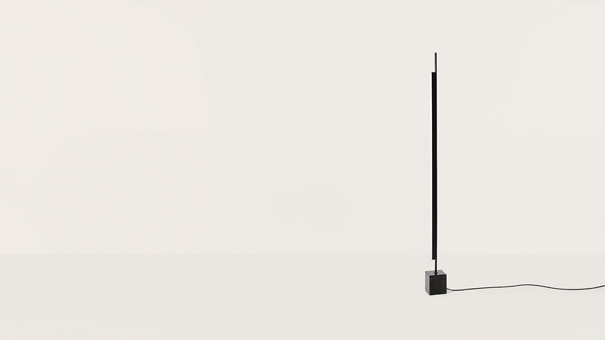 Lámpara de pie Aromas Coln LED 21W mármol 130 cm P1267