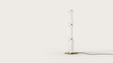 Lámpara de pie Aromas Elma LED 27W cristal acrílico 96 cm P1312