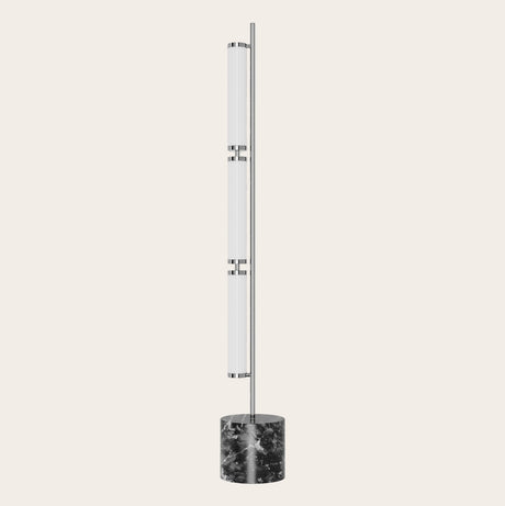Lámpara de pie Aromas Numu LED 27W acero P1343