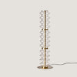 Lámpara de pie Aromas Vitree LED 28W cristal 105 cm P1346