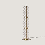 Lámpara de pie Aromas Vitree LED 28W cristal 105 cm P1346
