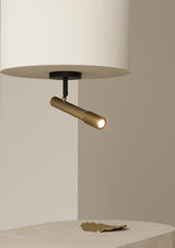 Plafón de techo Aromas Ycro LED acero T1297
