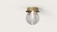 Plafón de techo Aromas Doul G4 cristal T1310