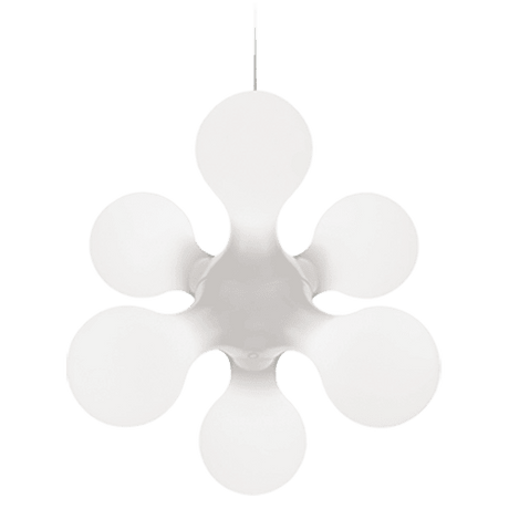 Aplique de Pared KDLN Atomium Polietileno Blanco 3×E14 Regulable KUN011891BIEU