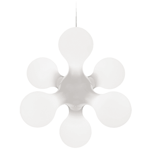 Aplique de Pared KDLN Atomium Polietileno Blanco 3×E14 Regulable KUN011891BIEU