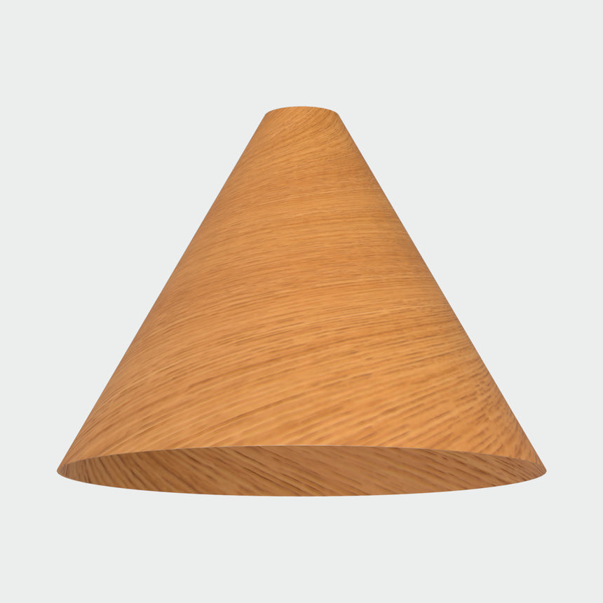 Pantalla lámpara ACB Aura haya Ø61cm 5PANT400061OAK