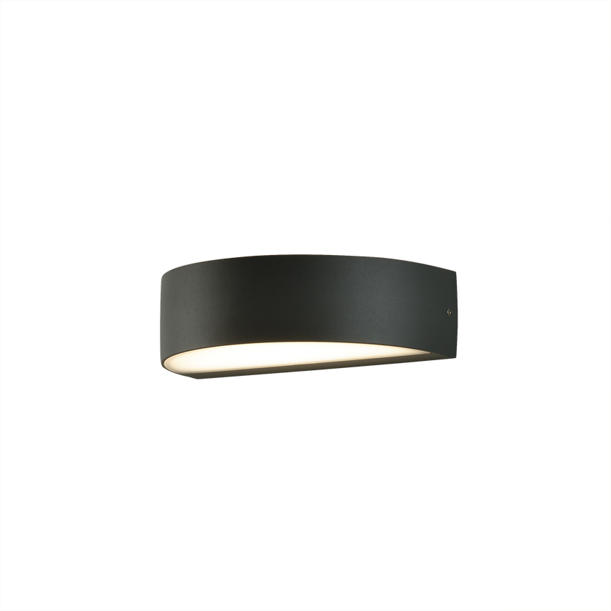 ACB Aysel Aplique 16/2069 Antracita Texturado, LED 2x5W 3000K 715lm, CRI80 IP65 A2069000GR