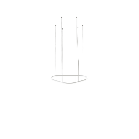 Lámpara de techo colgante LedsC4 Geometric Triangular Mini grande LED 100cm TS6Z-00X9AZRU14