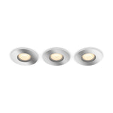 Philips Hue Empotrable Adore cromo White Ambiance 4,2W IP44 400lm (3 uds) 8720169318014 - vista alternativa