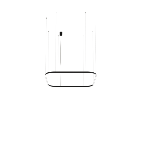 Lámpara de techo colgante LedsC4 Geometric Square Recessed 1600x1600mm grande QS5X-00V9AZDU05