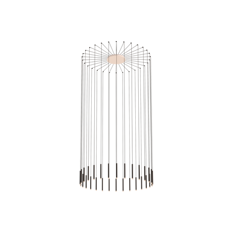 Lámpara de techo colgante LedsC4 Candle LED 30 luces 00-6668-14-27