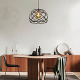 ACB Bellona Lámpara de techo colgante 3711/38 negro LED E27 15W, C371151N