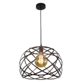 ACB Bellona Lámpara de techo colgante 3711/38 negro LED E27 15W, C371151N