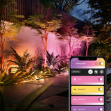 Philips Hue White and Color Ambiance Proyector amarant negro RGBW 21W IP65 1746630P7 1420lm - vista alternativa