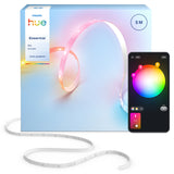 Philips Hue White and Color Ambiance Tira LED Essential rGBIC ledstrip blanco RGBW 15,3W 8721103096388