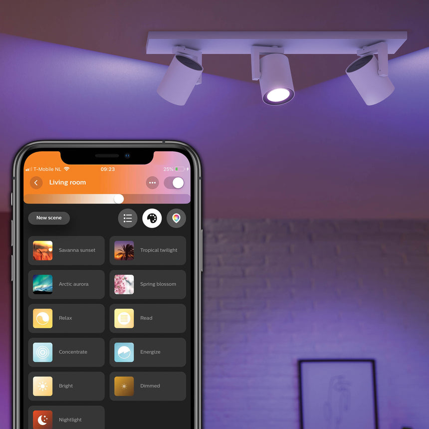 Philips Hue White and Color Ambiance Foco Argenta blanco RGBW 4,2W 1200lm 8720169318137 - imagen 3