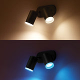 Philips Hue White and Color Ambiance Foco 2 luces Fugato negro RGBW 4,2W 800lm 8720169319271 - imagen 4