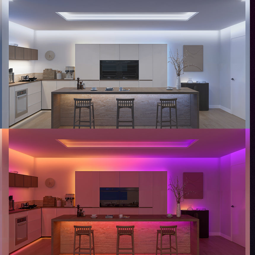 Philips Hue White and Color Ambiance Tira LED flux ledstrip blanco RGBW 60W 87211