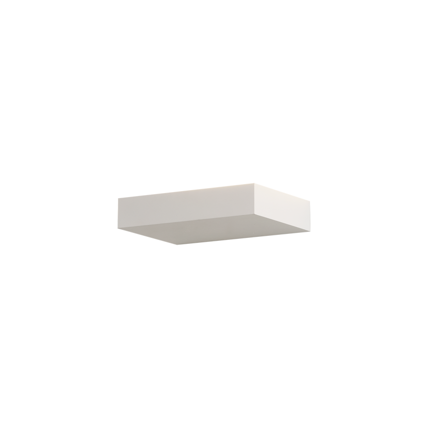 Lámpara de pared aplique ACB Brick blanco texturado regulable A3972072BDP