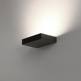 ACB Brick Wall Lamp 16/3972-20 Textured Black, LED 20W 2200lm, CRI90, integrated LED, Kelvin 2700K-3000K Slide Switch, Microprismatic Diffuser A3972070N