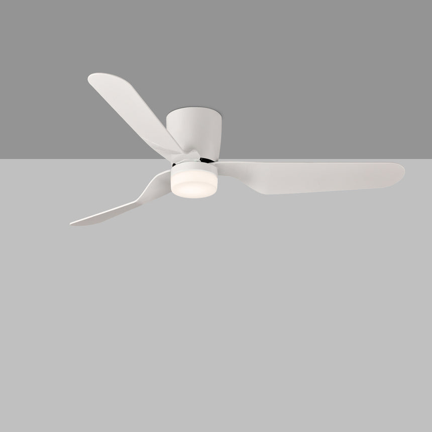 ACB Brisa Ventilador de techo blanco LED + motor DC, mando a distancia V2503520B