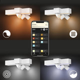 Philips Hue White and Color Ambiance Foco Centris blanco RGBW 25W 2960lm 8720169318731