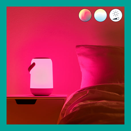 WiZ Lámpara de mesa True Portable RGBW 14W 400lm 55441200 - imagen 9 | Philips