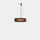 Lámpara de techo colgante LedsC4 Scarlett Circular Pendant Individual LED SCPI-B00-SE0000-OSV