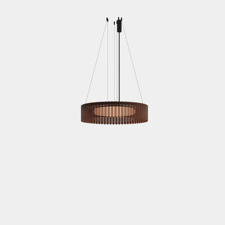 Lámpara de techo colgante LedsC4 Scarlett Circular Pendant Individual LED SCPI-B00-SE0000-OSV