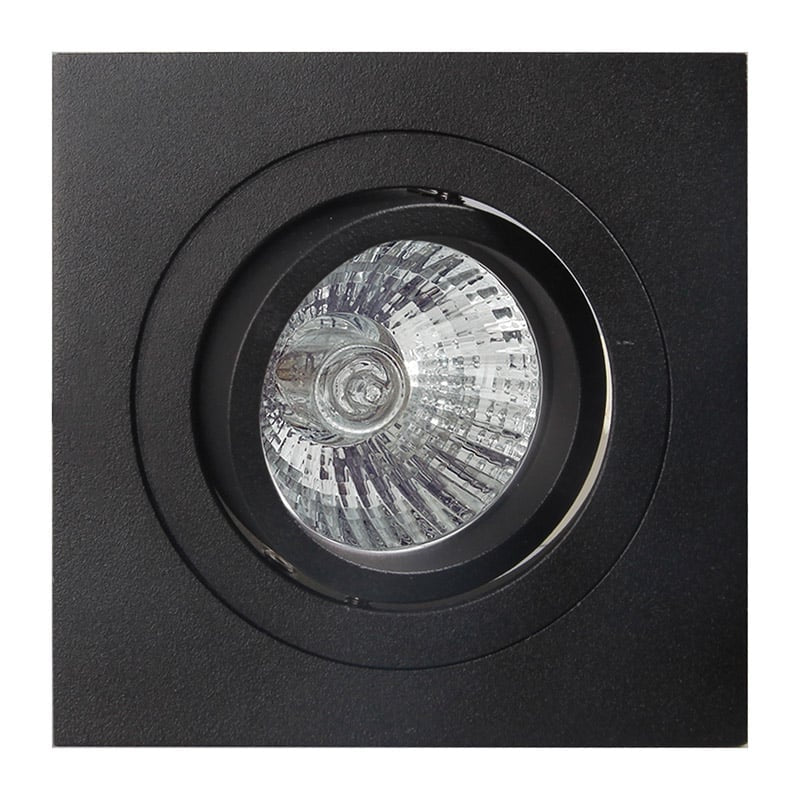 Mantra Basico GU10 Spot Empotrable negro — ref. C0008 (1)