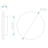 Aplique Bora Bora Mantra blanco C0102