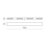 Lámpara ACB Invisible blanco texturado C3980000B - imagen 3