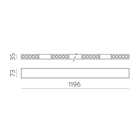 Lámpara ACB Invisible blanco texturado C3980000B - imagen 3
