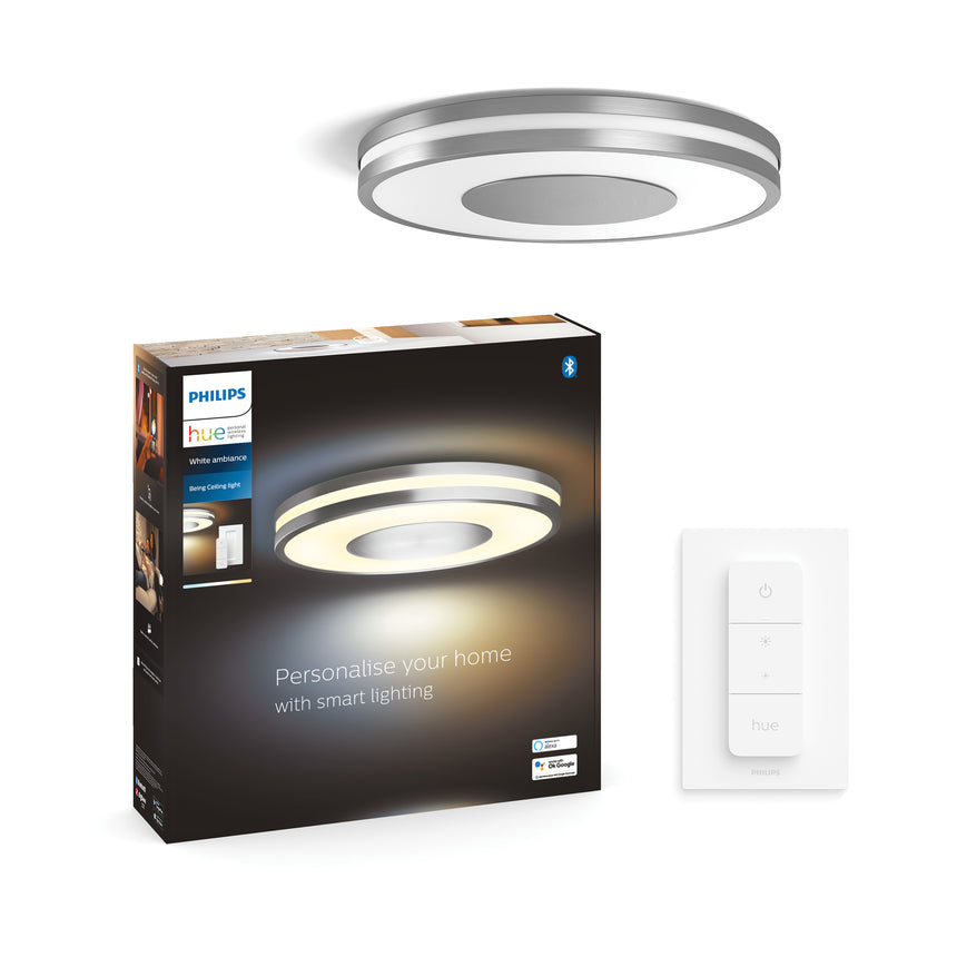 Philips Hue Plafón Being plata White Ambiance 23W 871951434111100 2500lm
