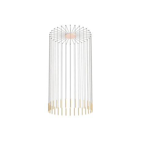 Lámpara de techo colgante LedsC4 Candle LED 30 luces 00-6668-14-27