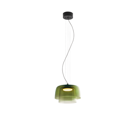 Lámpara de techo colgante LedsC4 Levels LED 2 luces Ø32+Ø22cm 00-A027-05-08