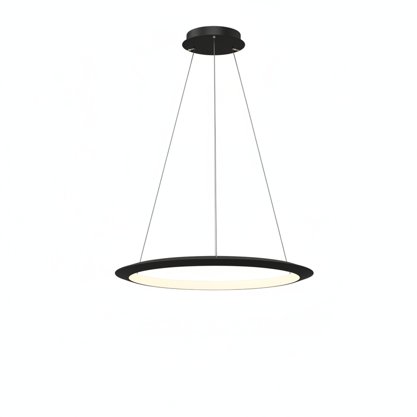 Lámpara de techo colgante LedsC4 Circular Inward Surface LED Ø60cm CD4A-00V9AZDU14