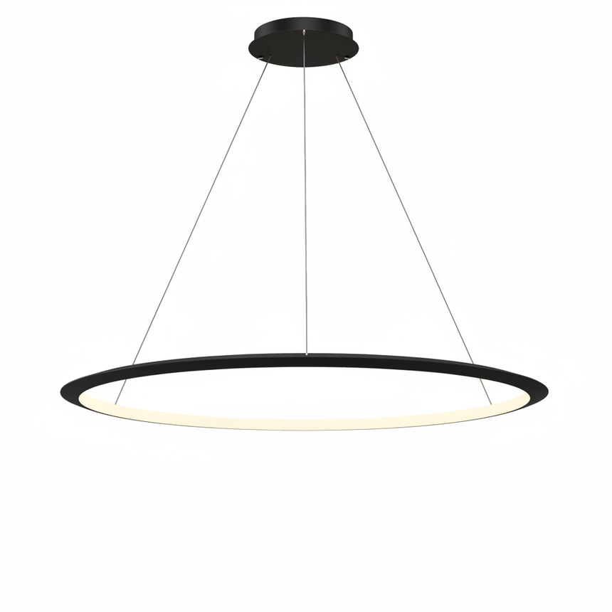 Lámpara de techo colgante LedsC4 Circular Inward Surface grande LED Ø120cm CD4B-00V9AZDU14