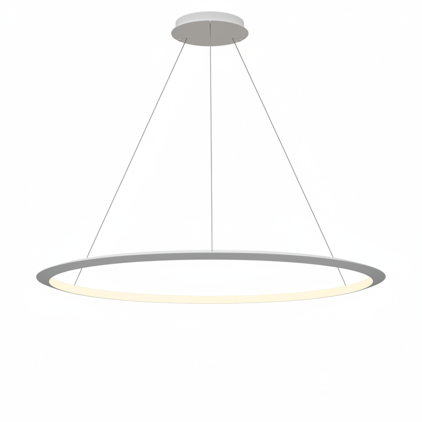 Lámpara de techo colgante LedsC4 Circular Inward Surface grande LED Ø120cm CD4B-00V9AZDU14
