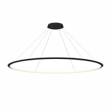 Lámpara de techo colgante LedsC4 Circular Inward Surface grande LED Ø200cm CD4C-00V9AZDU14